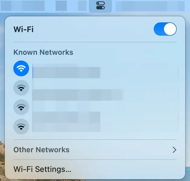 choose an AirPlay-enabled TV from the list