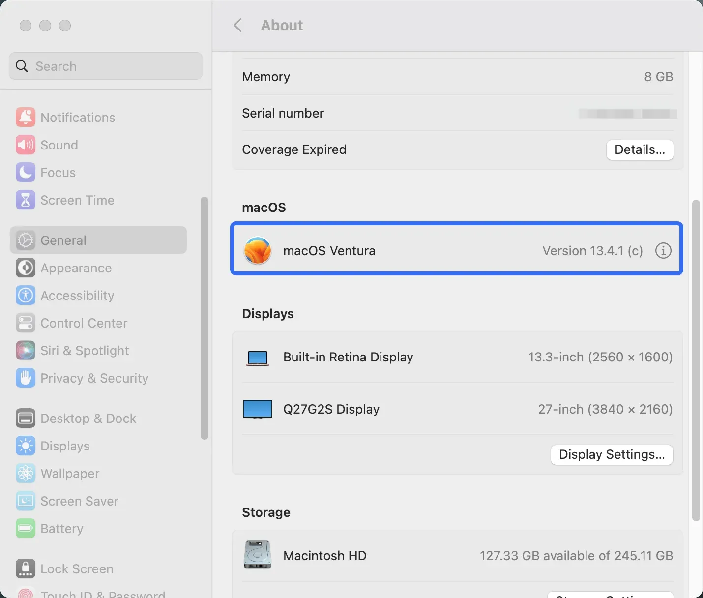 Check your Mac model and macOS version in About This Mac before using AirPlay to Mac