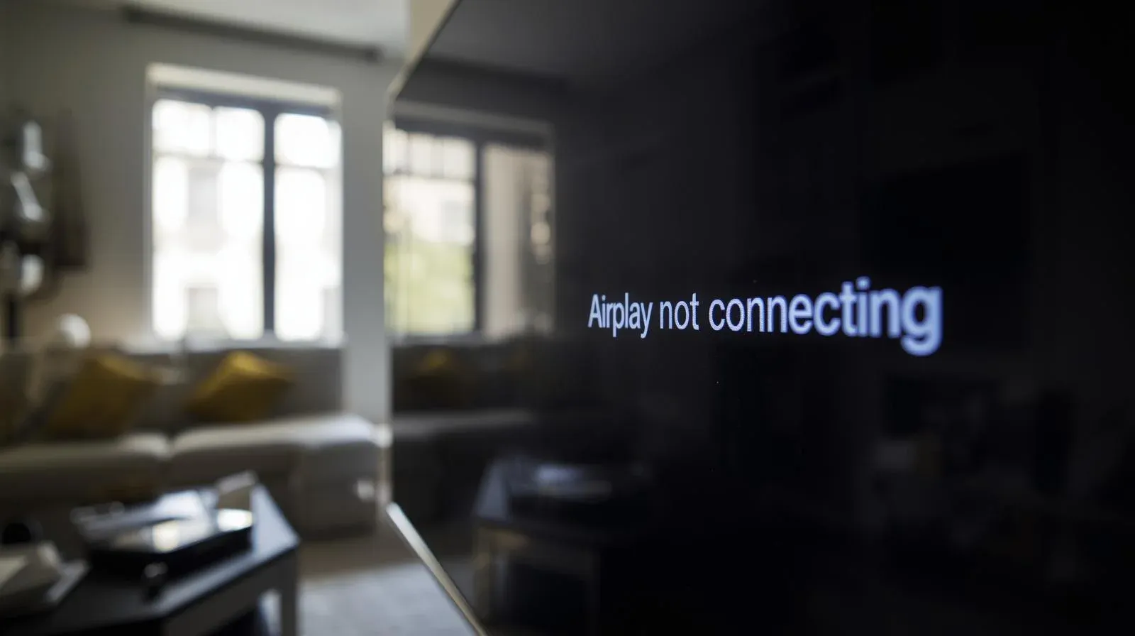 AirPlay not connecting to TV