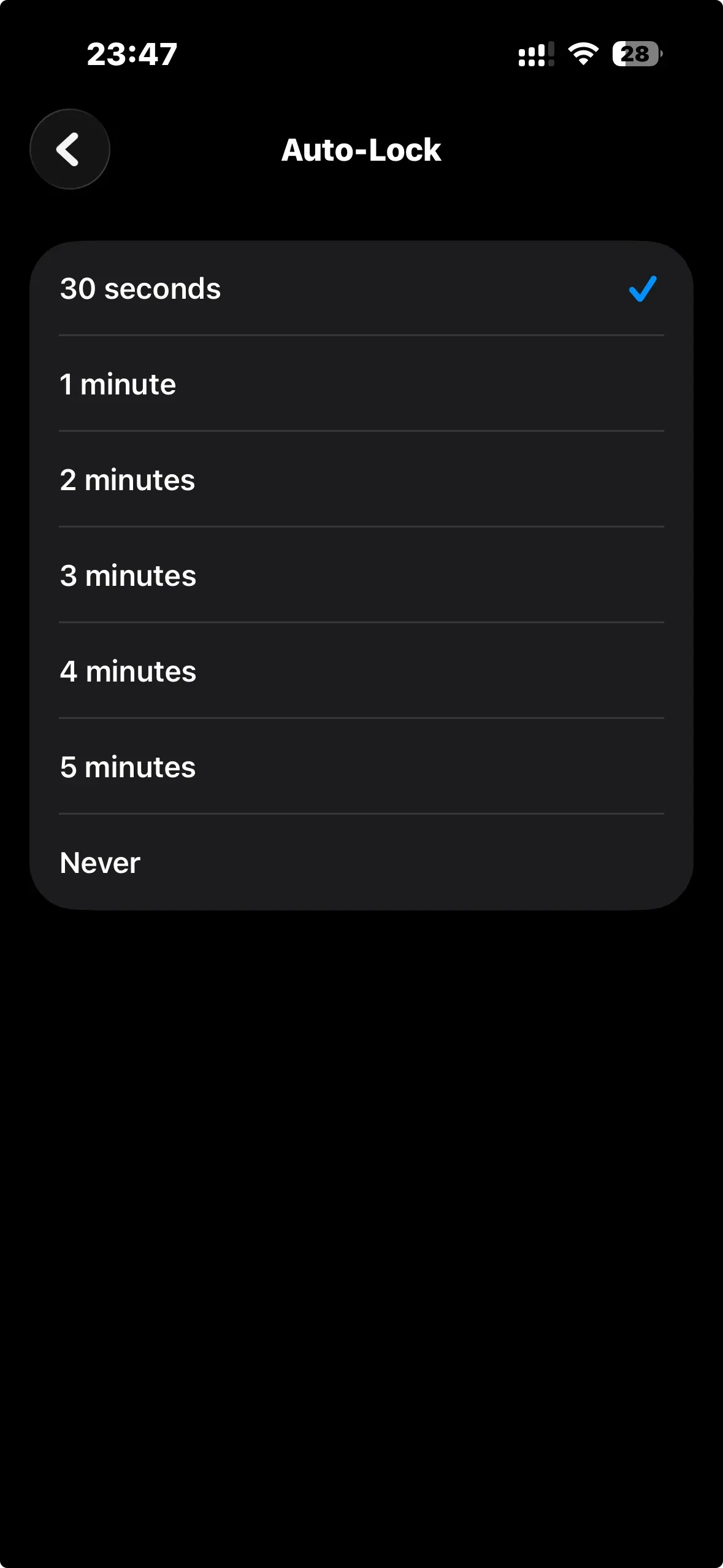 Display & Brightness on iPhone