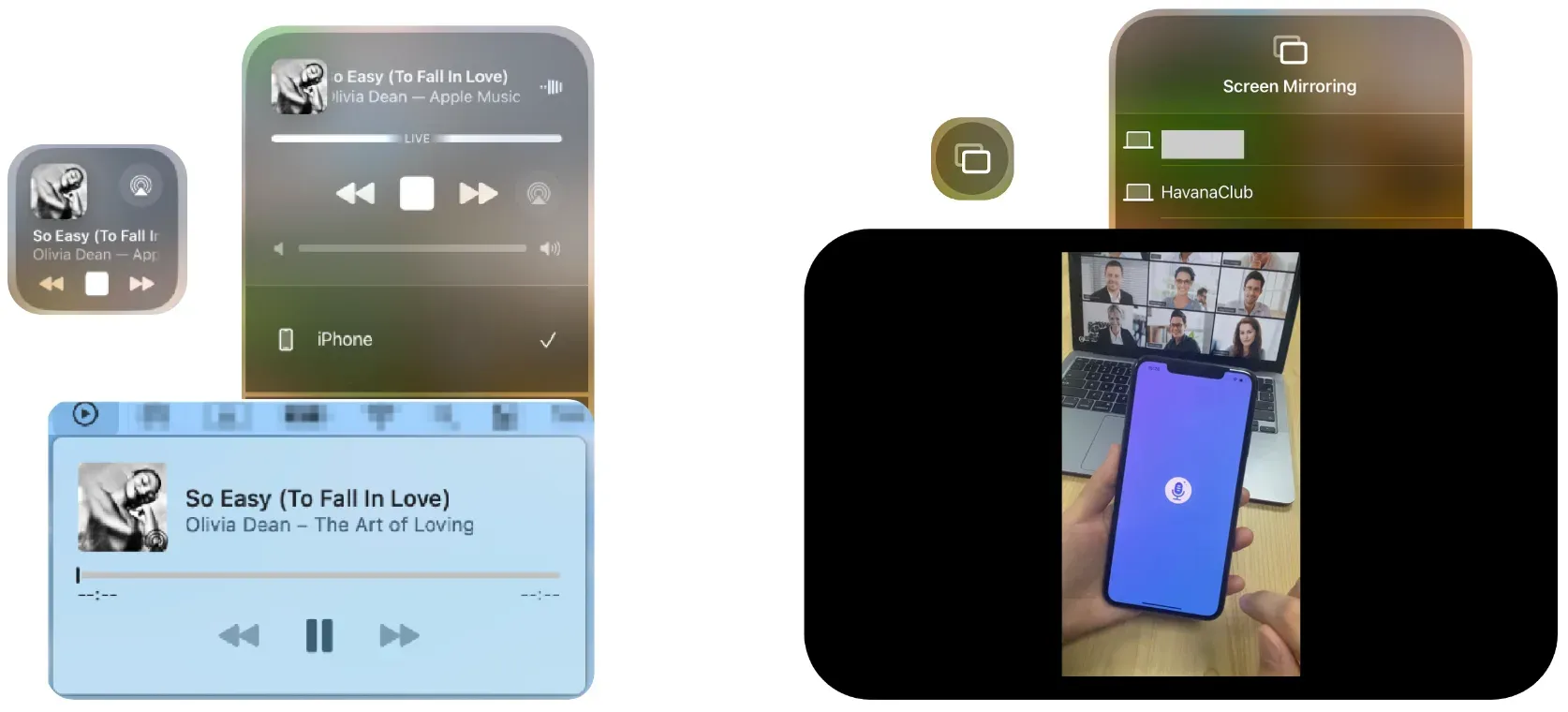 AirPlay streaming vs screen mirroring workflow