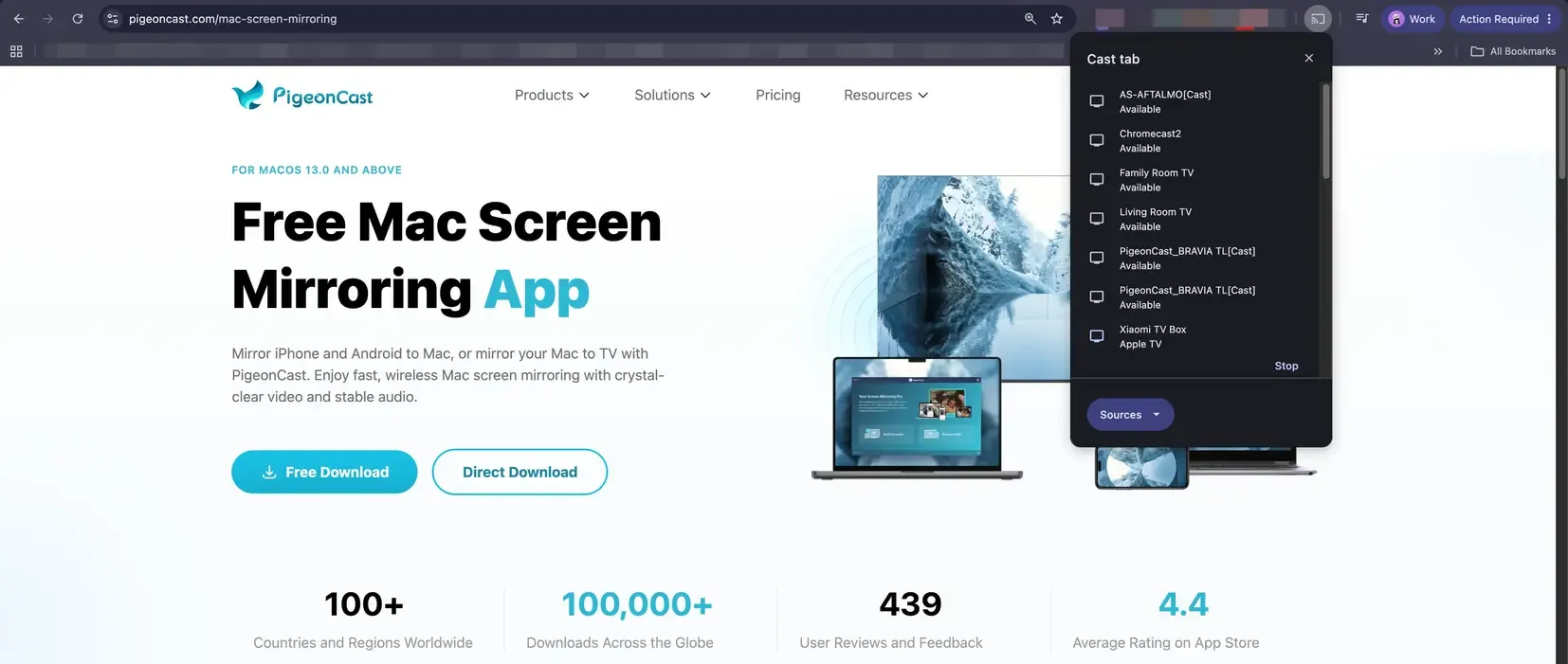 how to use Cast in Chrome