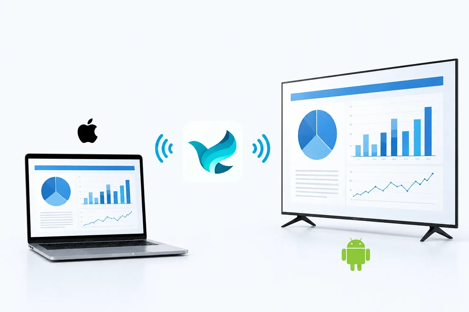 connect MacBook to Android TV wirelessly with PigeonCast