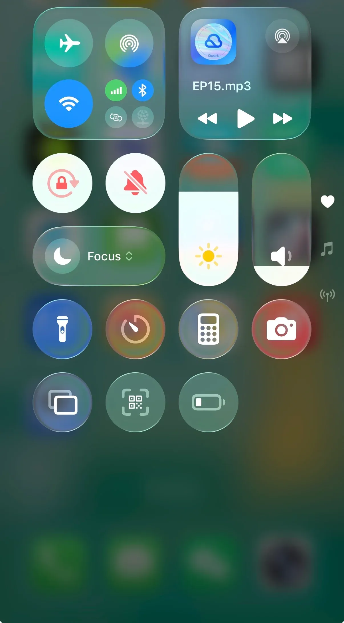 enable Bluetooth and WiFi on iPhone
