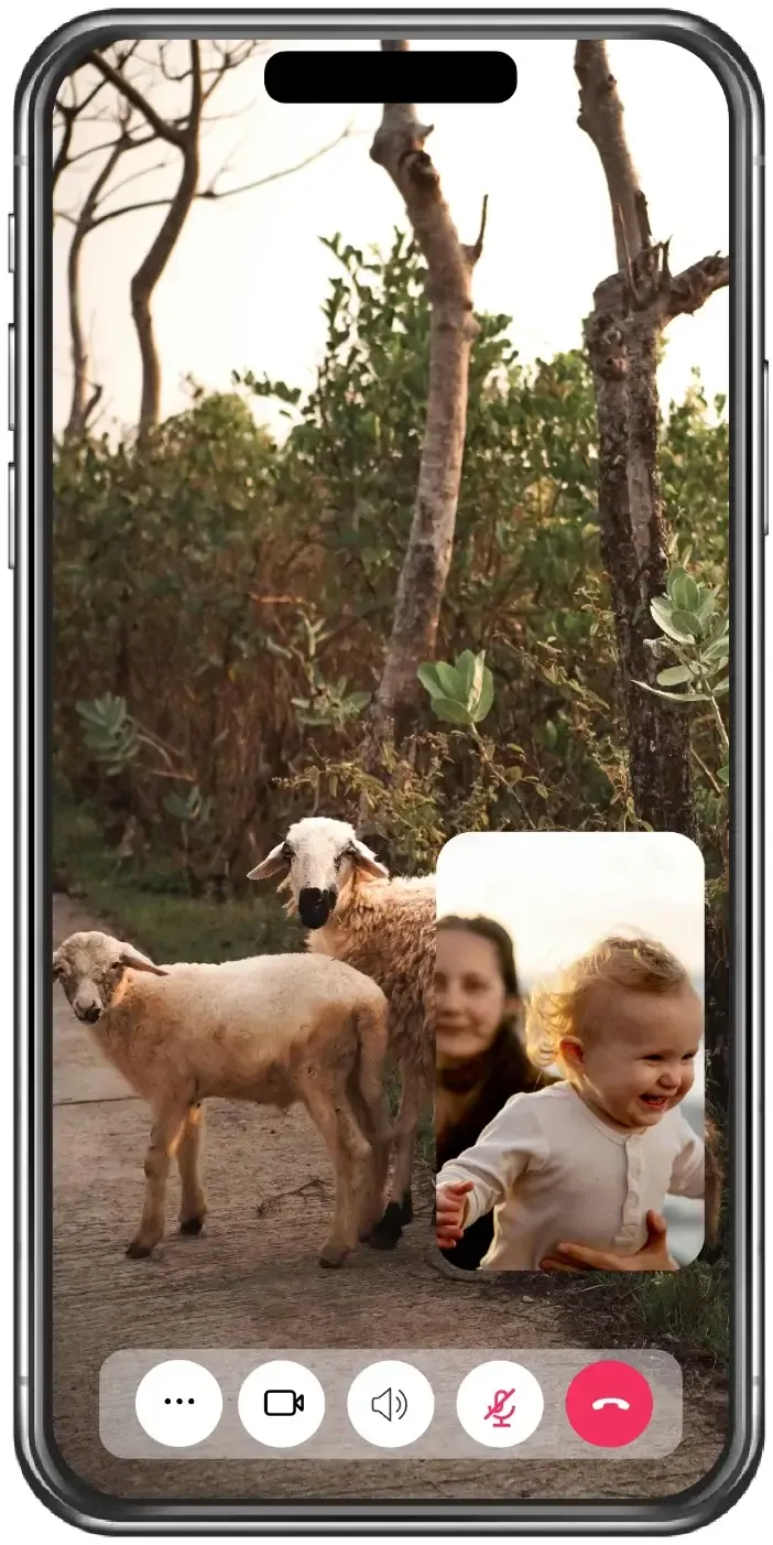 find the three-dots menu icon at the bottom