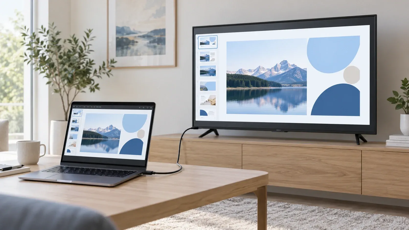 Connect Your Device to the TV with HDMI