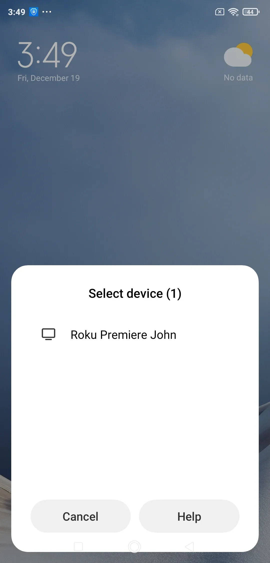 Device list