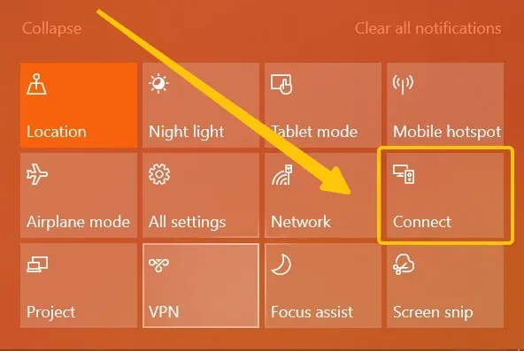 Windows Key + A