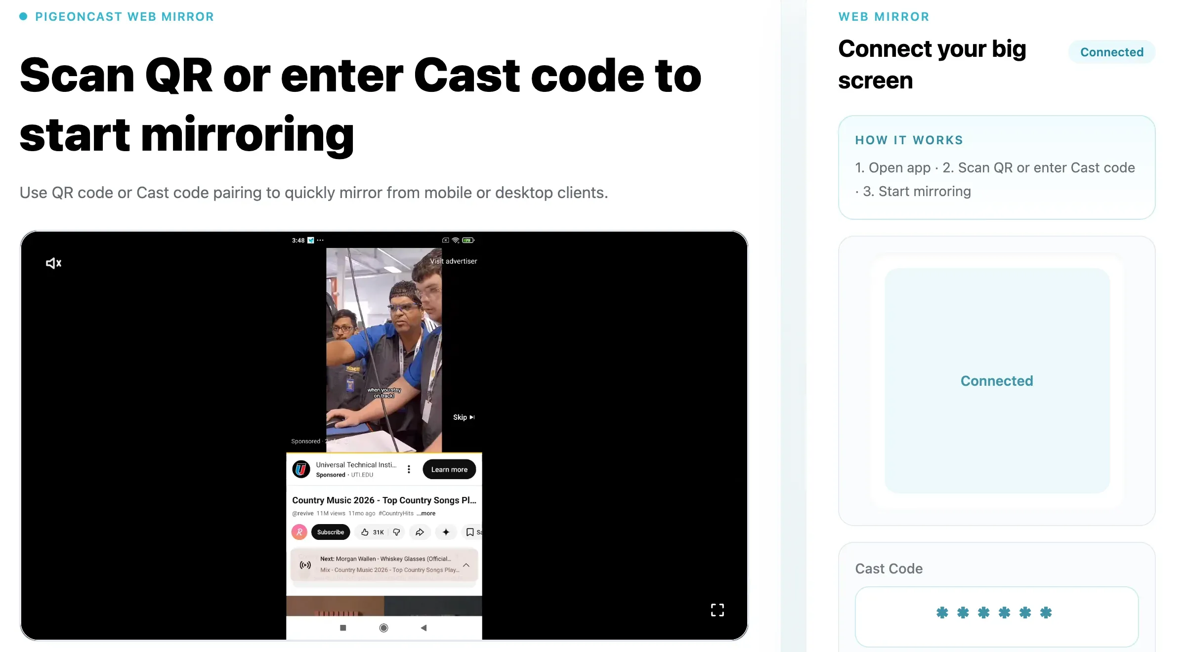 view phone on browser