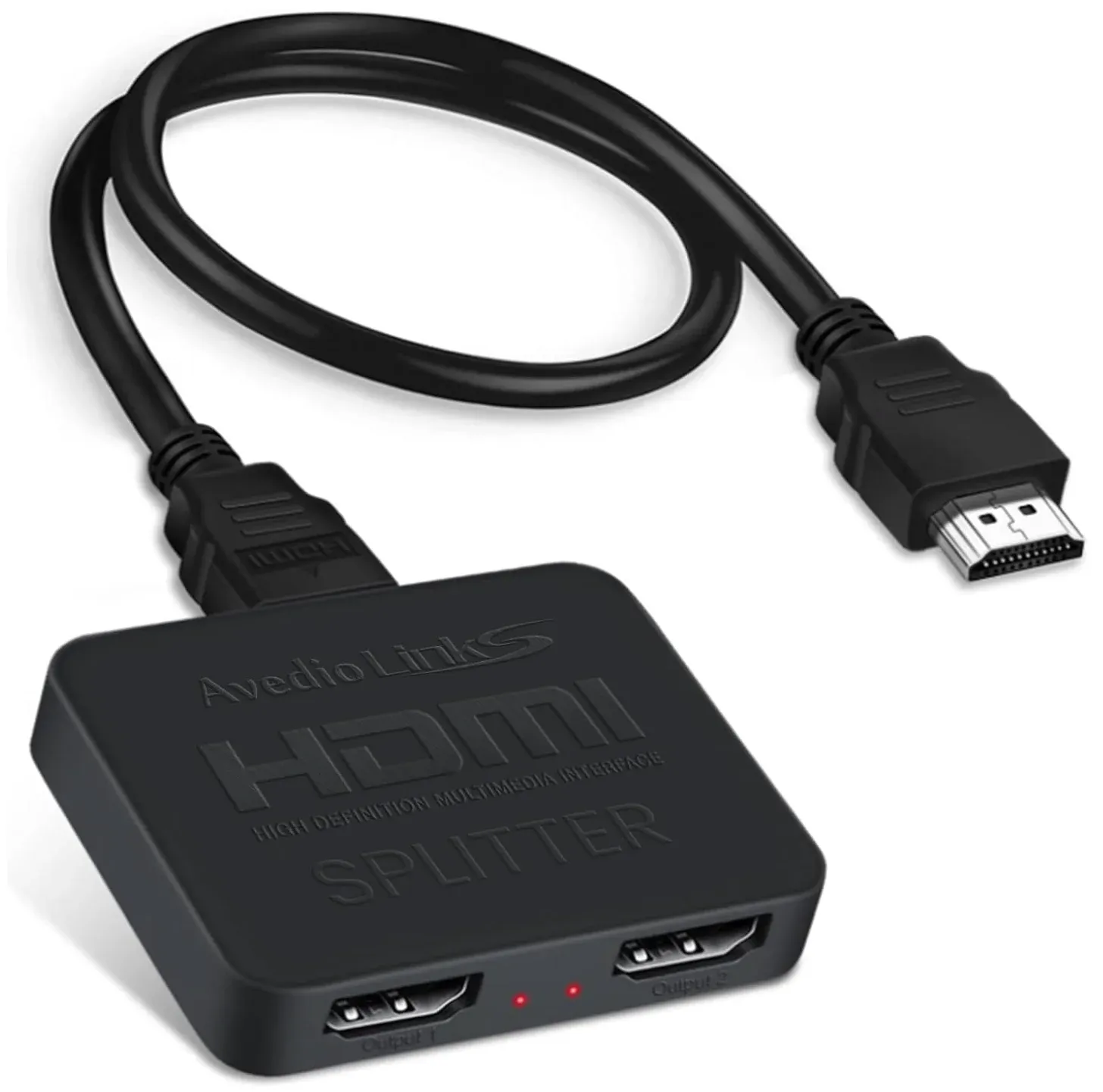 1-in-2-out HDMI splitter