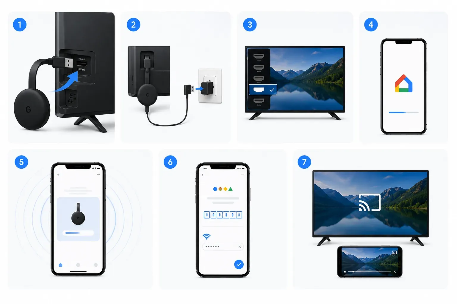 how to set up Chromecast