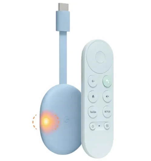 Chromecast flashing orange light