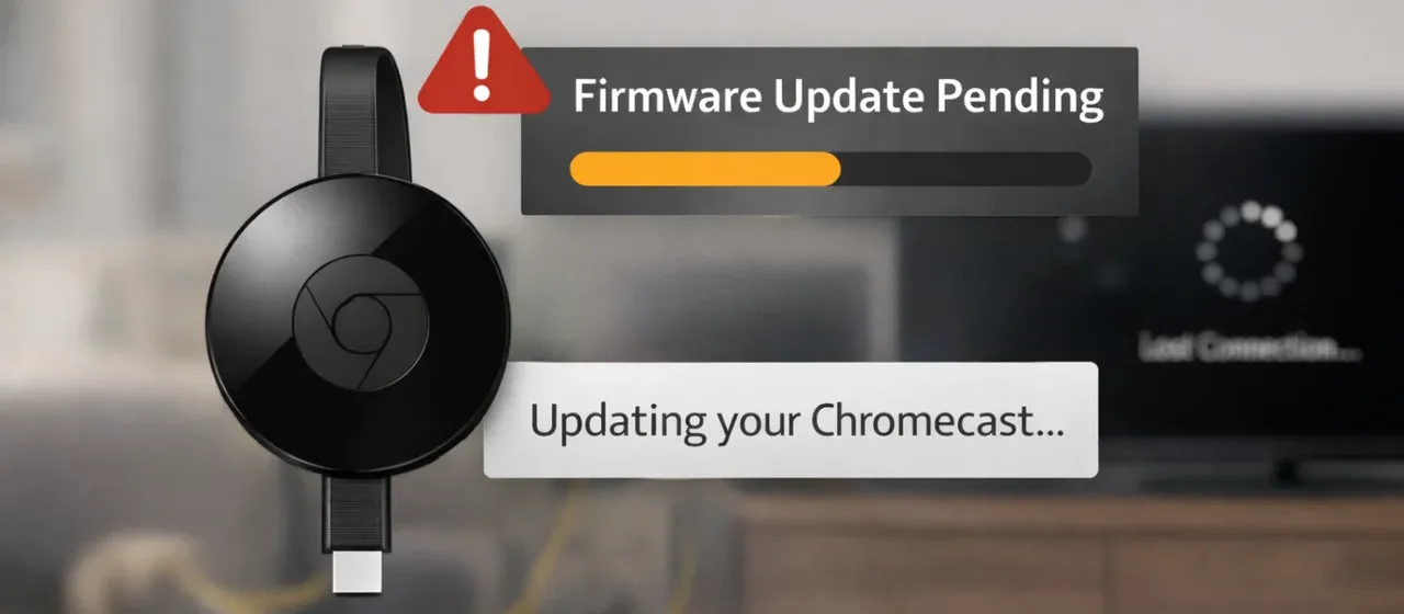 Chromecast update pending