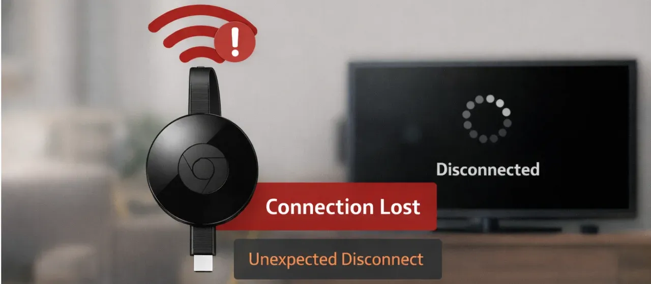 unexpected Chromecast disconnection