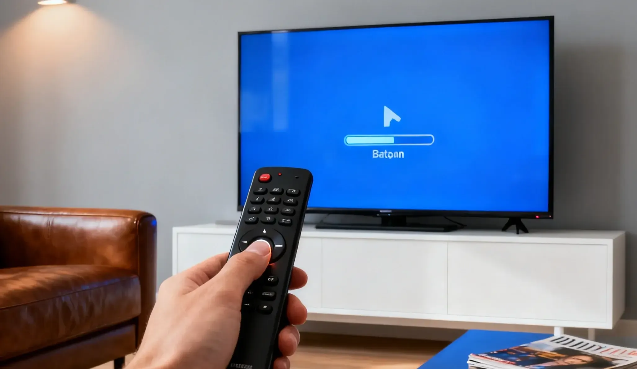 Reinicia el televisor