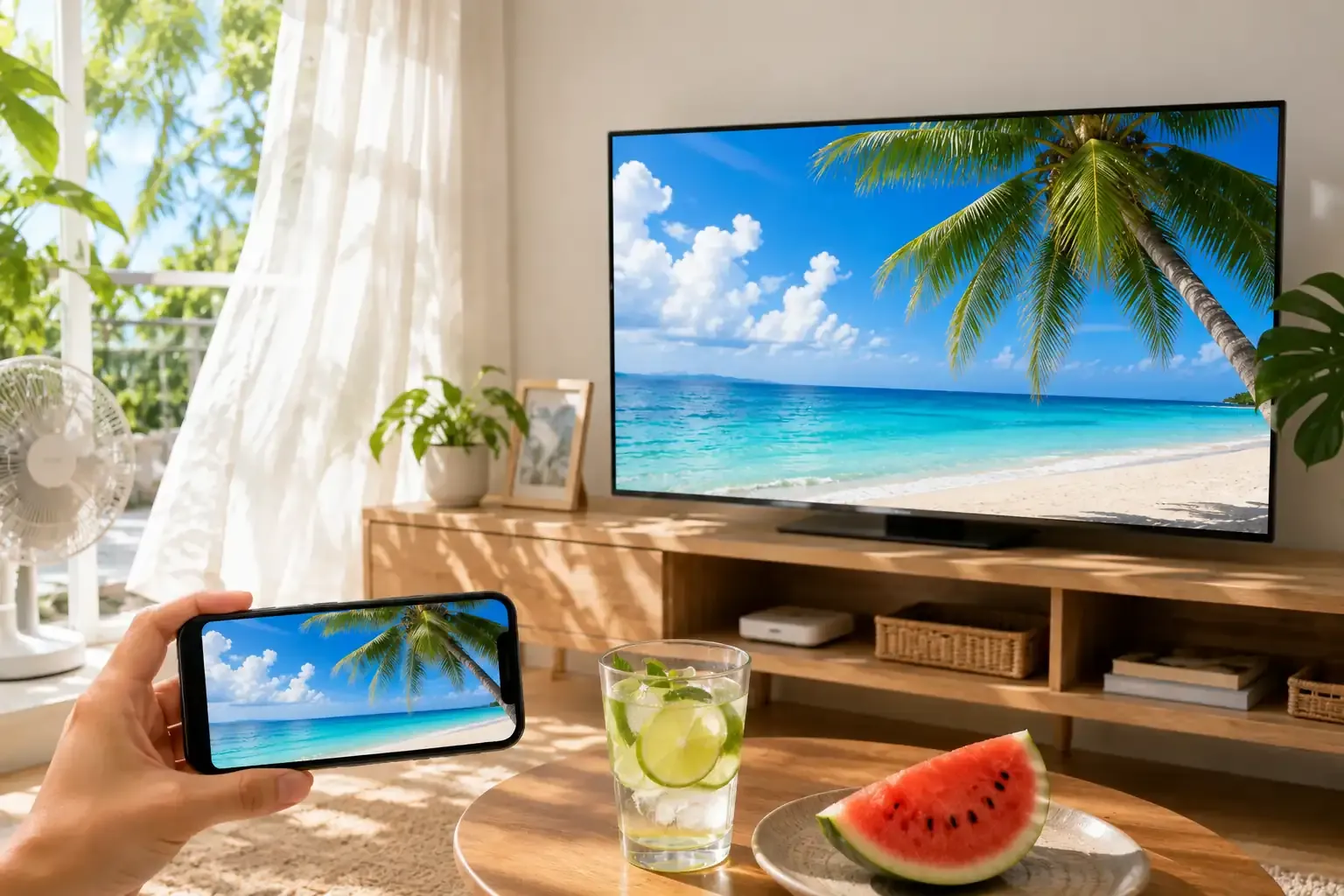 Chromecast phone to TV