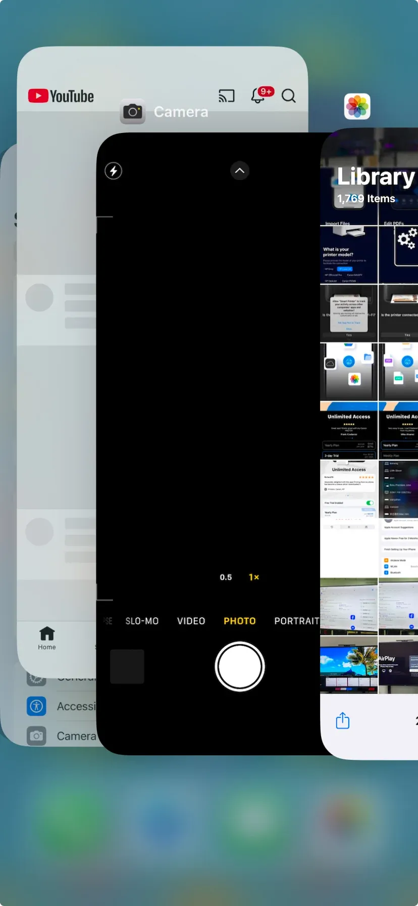 close unnecessary apps on iPhone