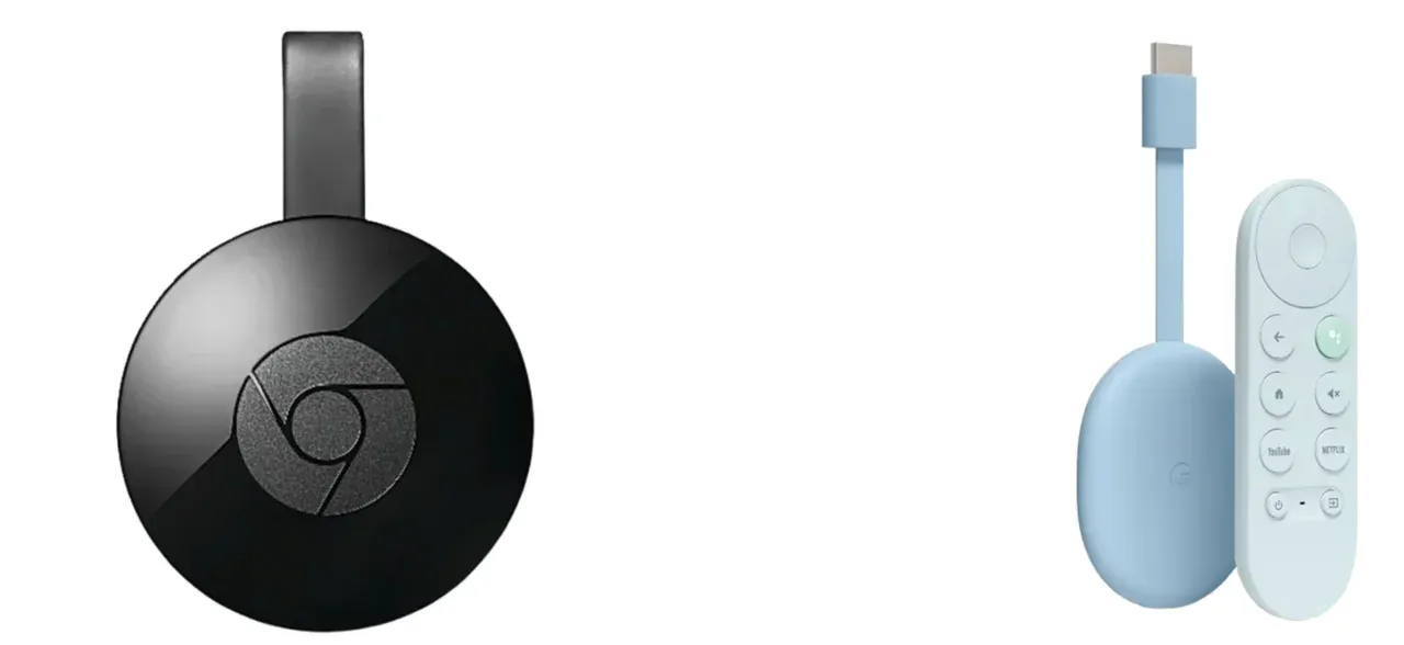 Chromecast 2 vs Chromecast with Google TV
