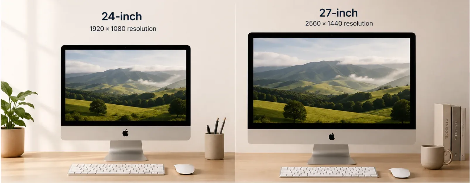 24-inch and 27-inch iMac sizes for older display setups