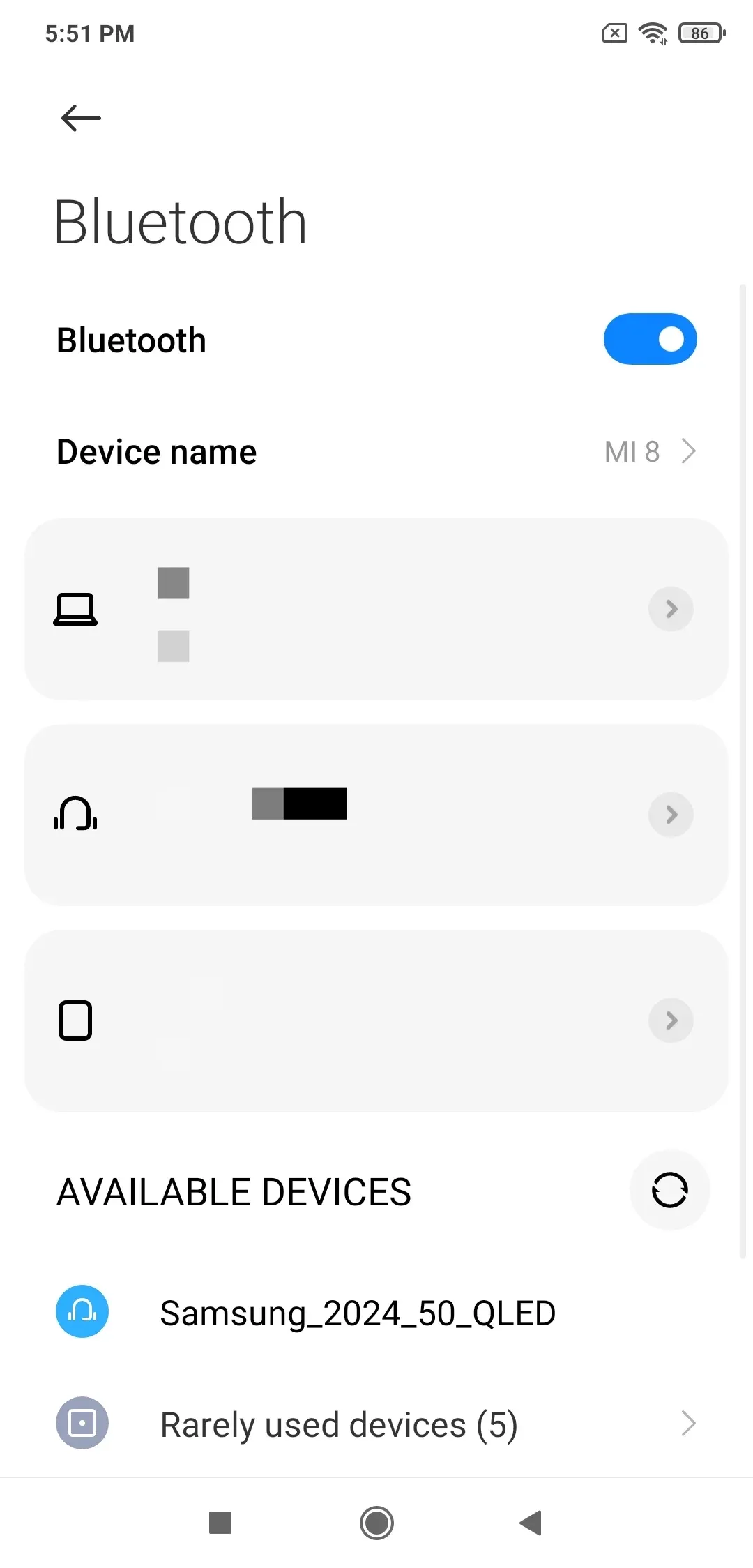 comprobar Bluetooth en Android y iPhone