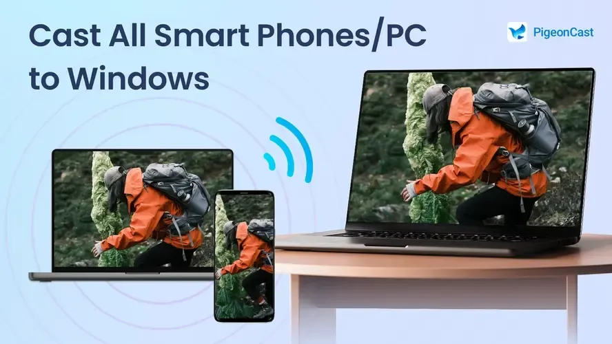 PigeonCast's Windows Mirroring app