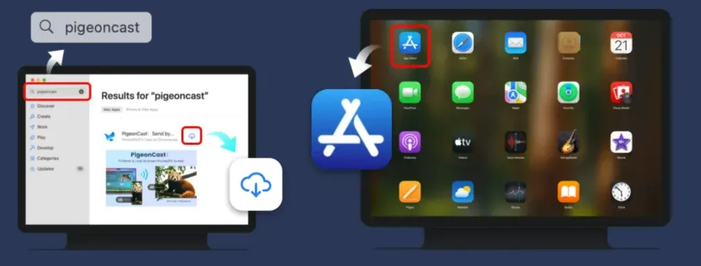 Descargue la aplicación PigeonCast en App Store