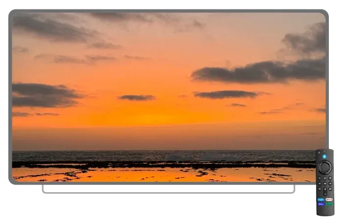 restart Fire TV via remote