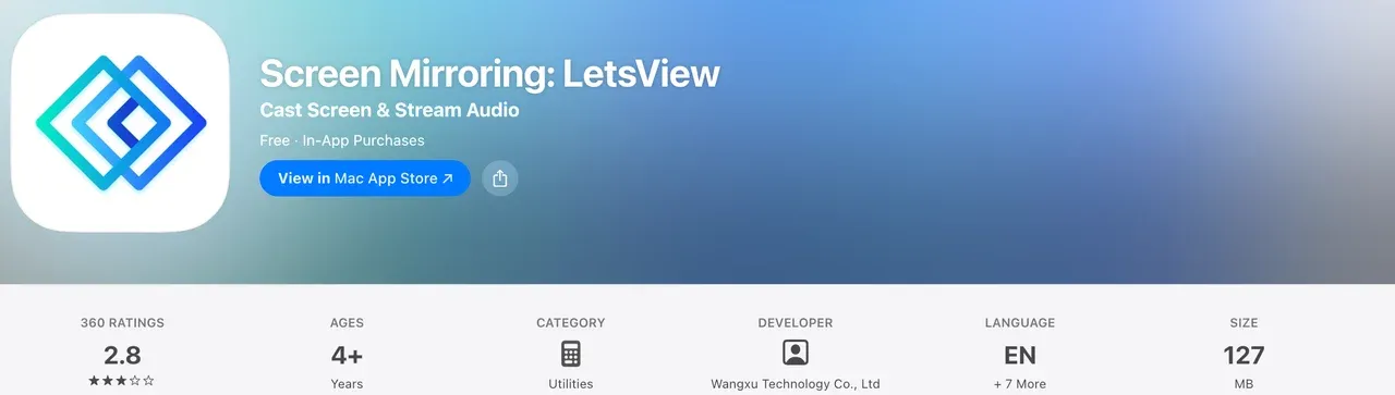 LetsView in the App Store