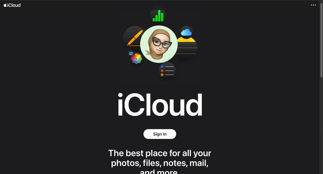 open iCloud on PC