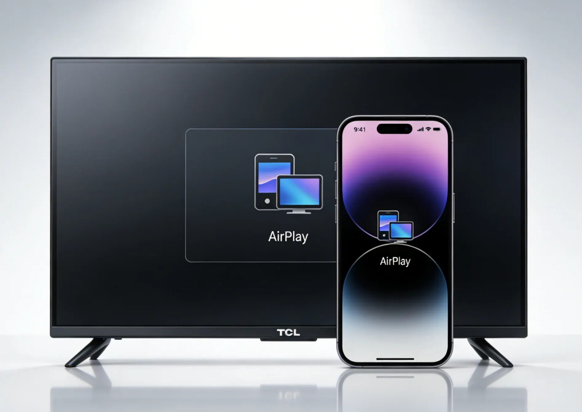 TCL TV supports AirPlay