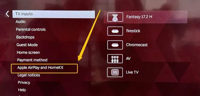 Apple AirPlay and HomeKit on TCL TV