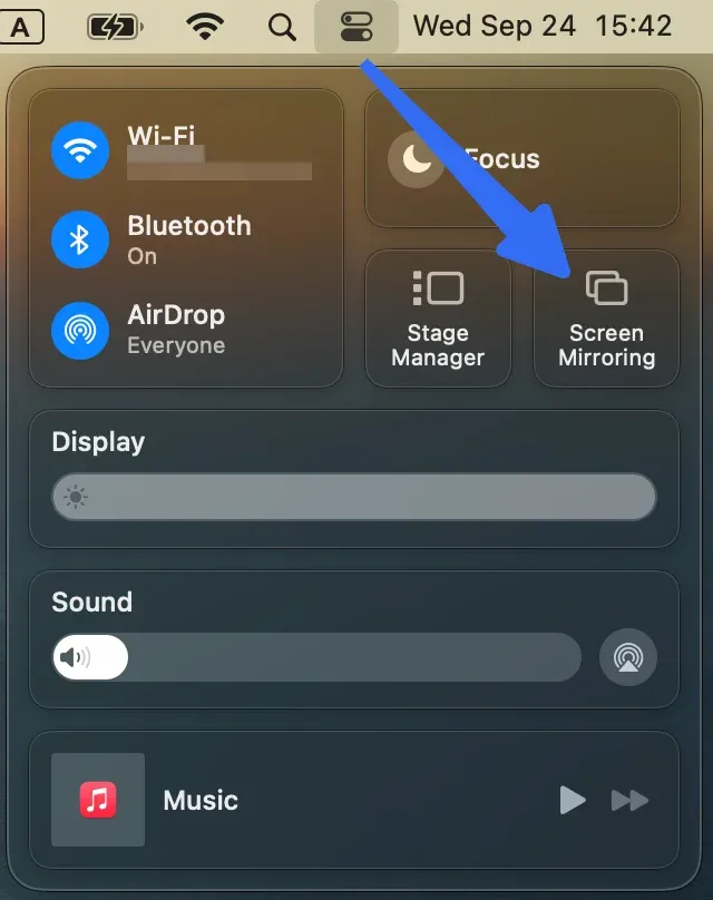 habilitar AirPlay en Mac