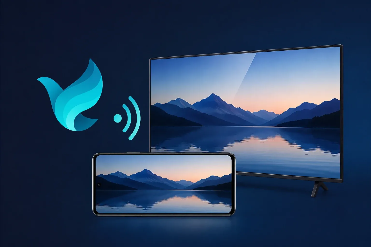 use PigeonCast to mirror your Samsung phone