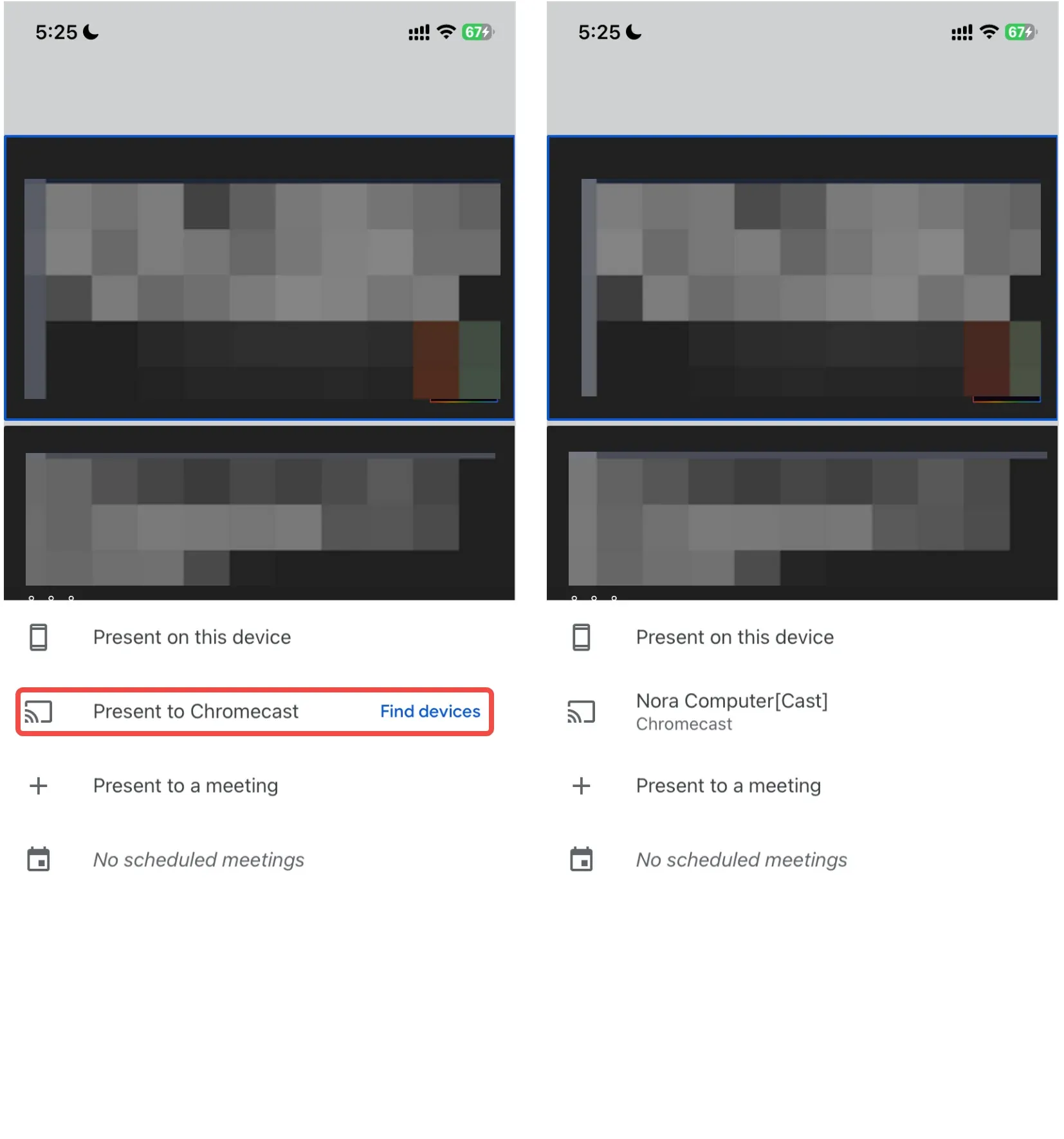 connect to Chromecast
