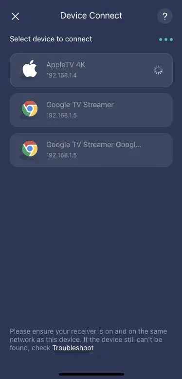 device list