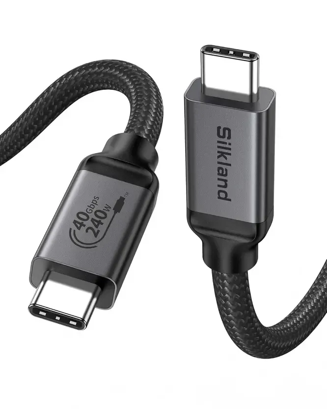 USB-C and Thunderbolt 3 port cable