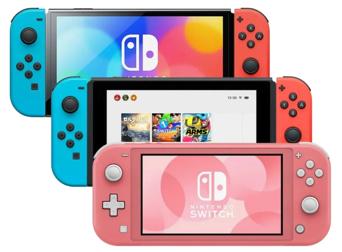 Nintendo Switch vs Nintendo Switch OLED vs Nintendo Switch Lite