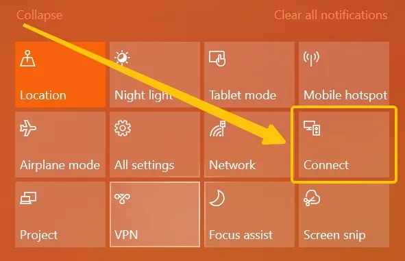 Connection option on Windows