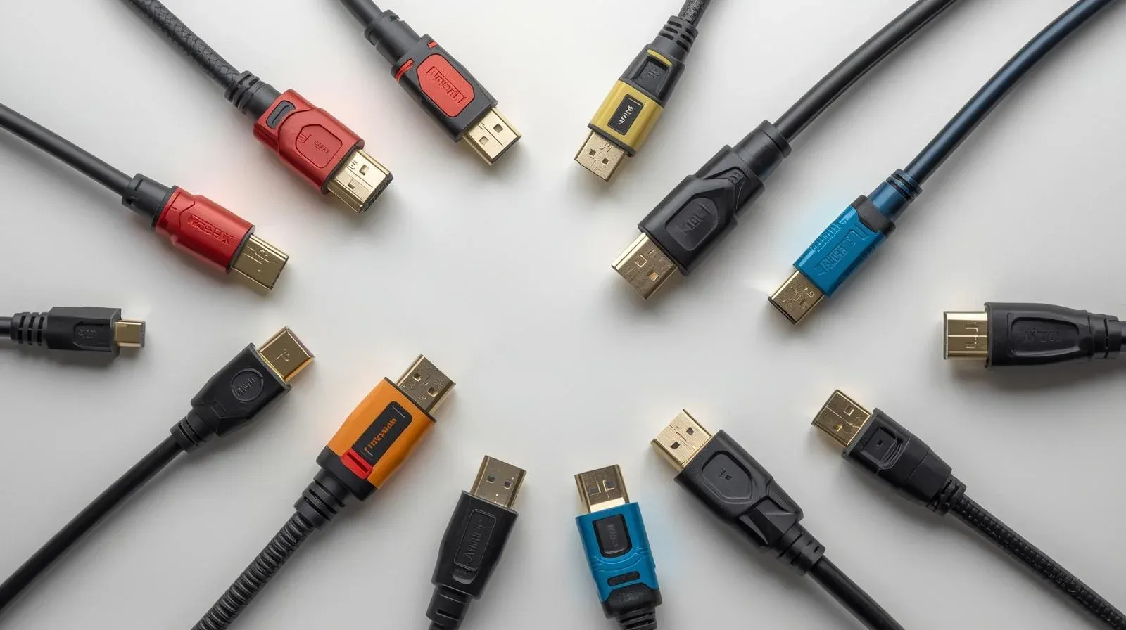 different HDMI cables