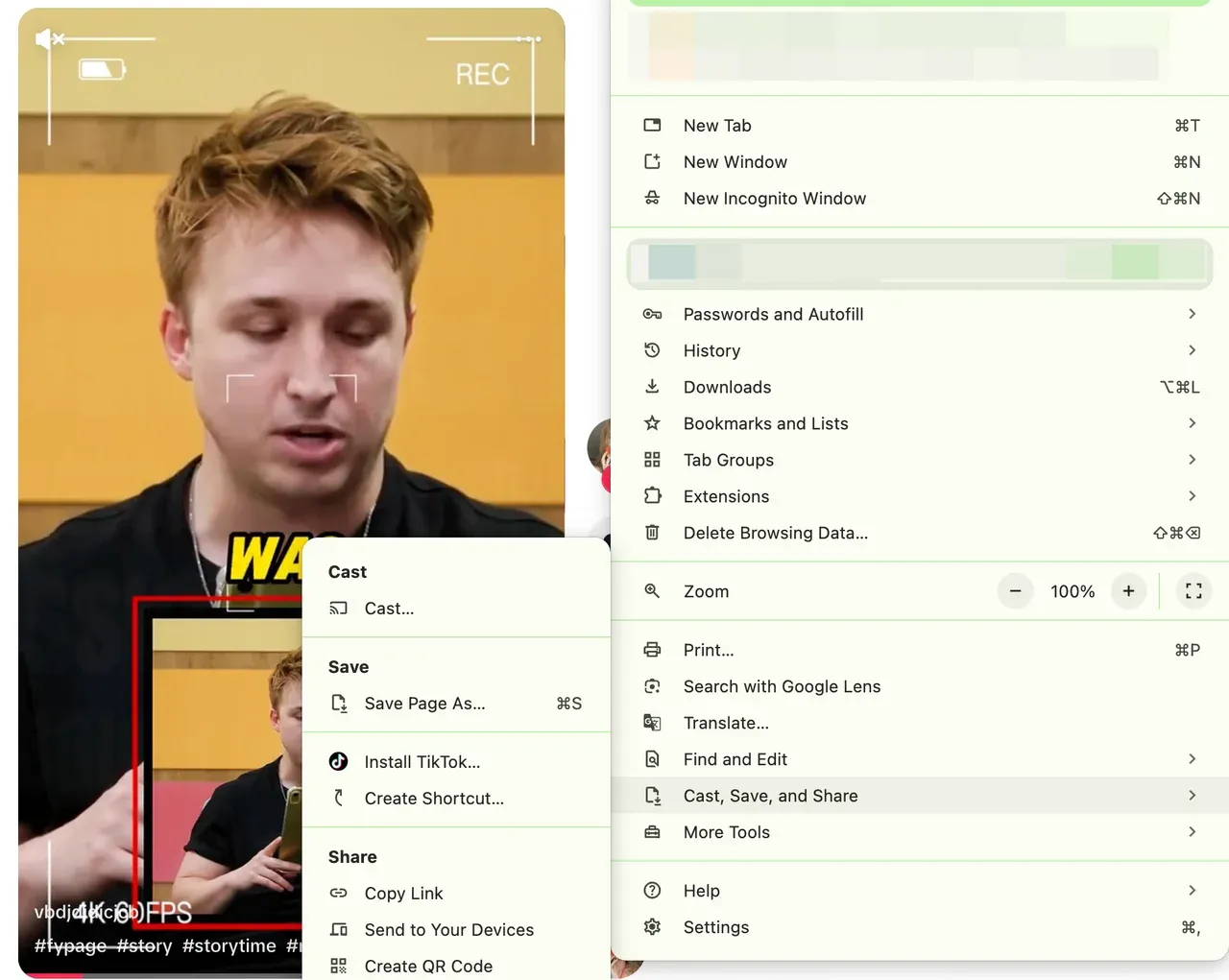 enable Cast in Chrome browser