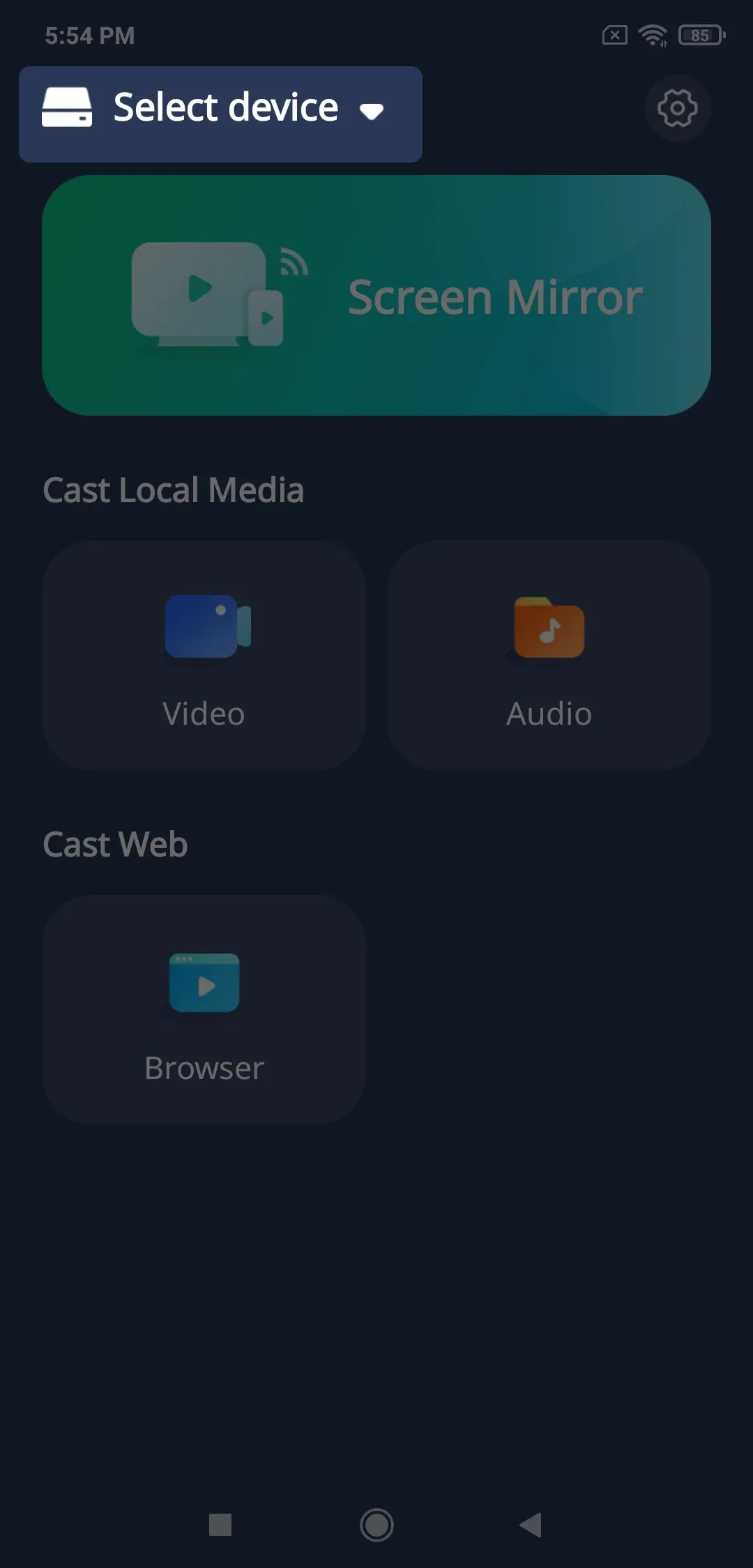 Select device