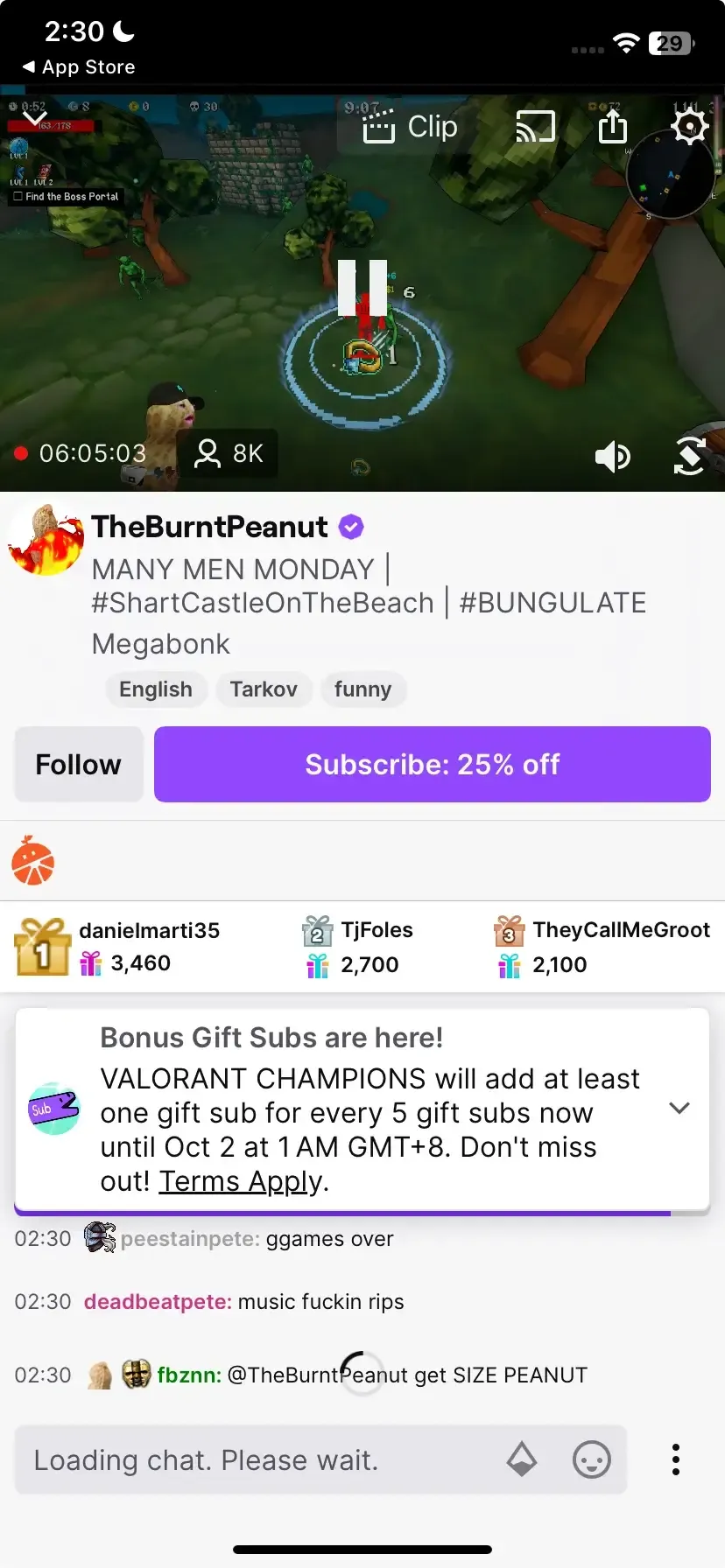 find the Cast icon in the Twitch stream