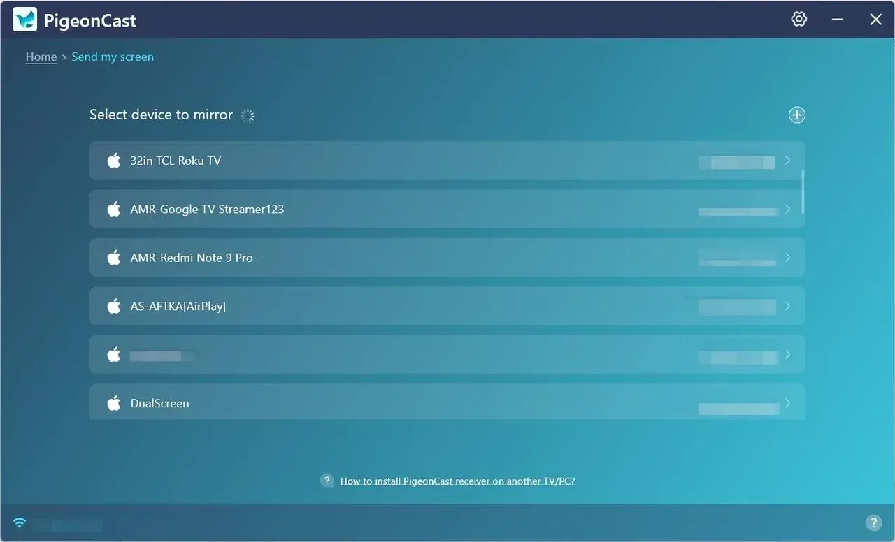 device list