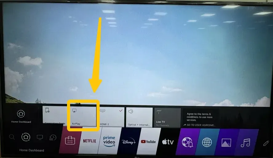 AirPlay & HomeKit settings