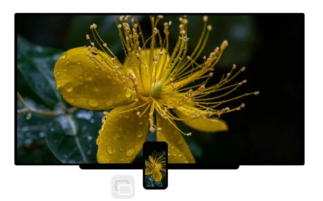connect iPhone to TV via AirPlay