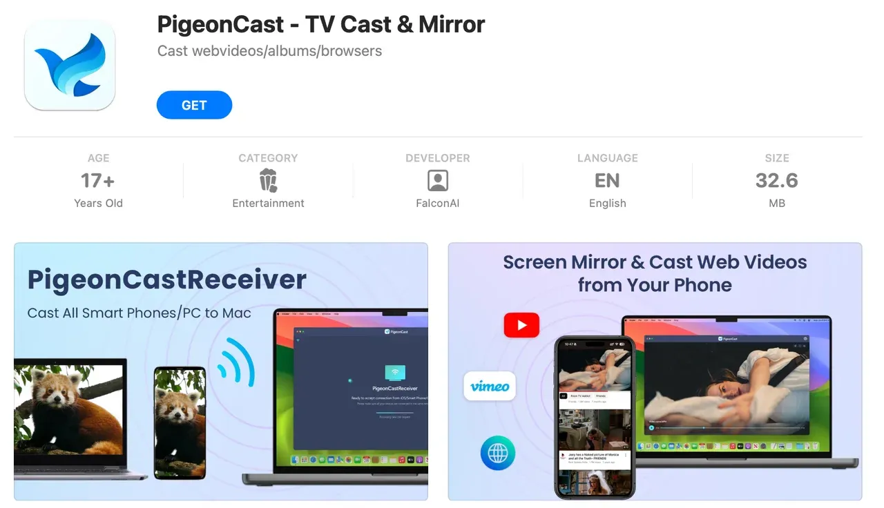 PigeonCast for Mac on App Store
