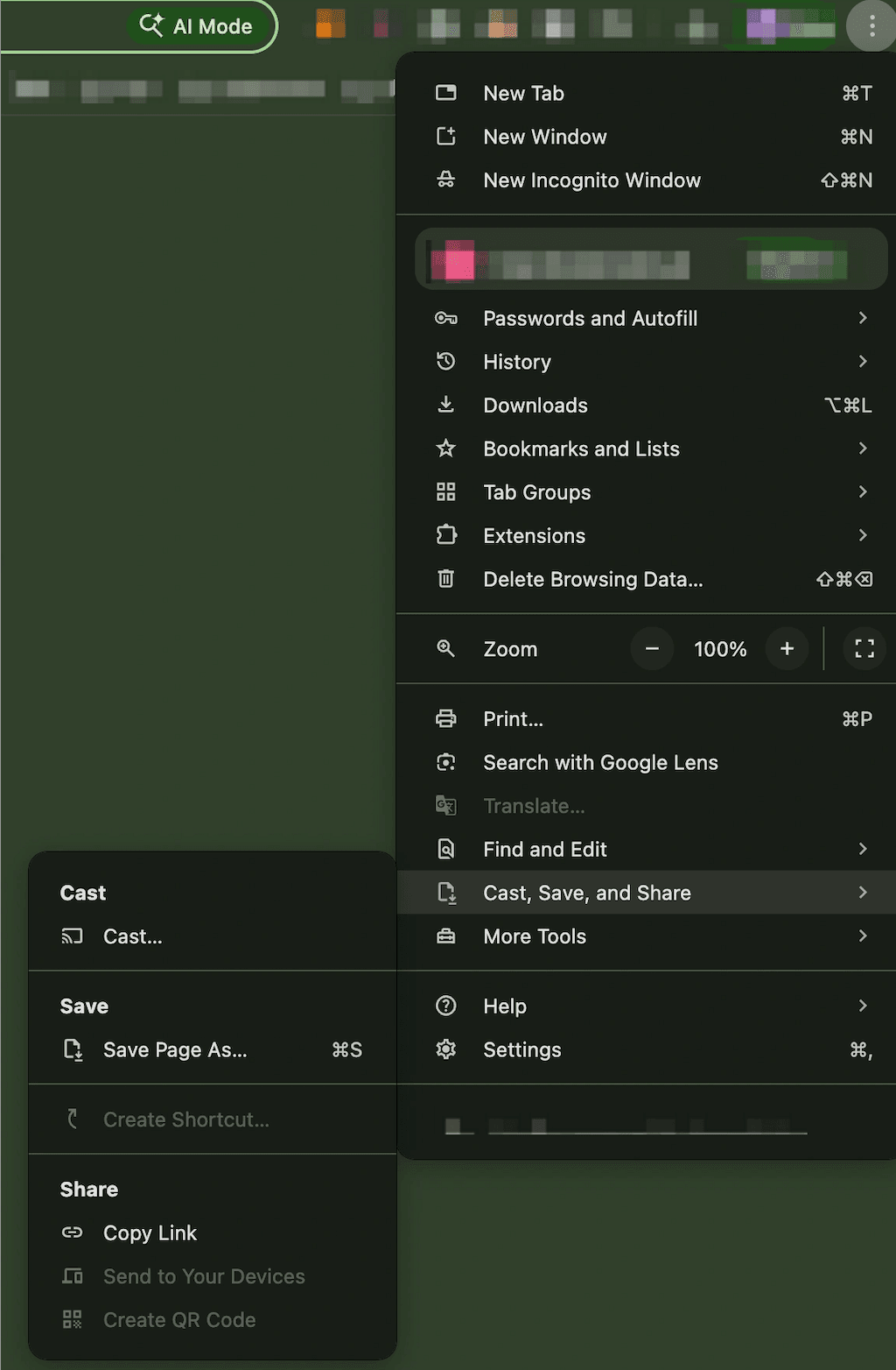 enable Googel Cast from Chrome
