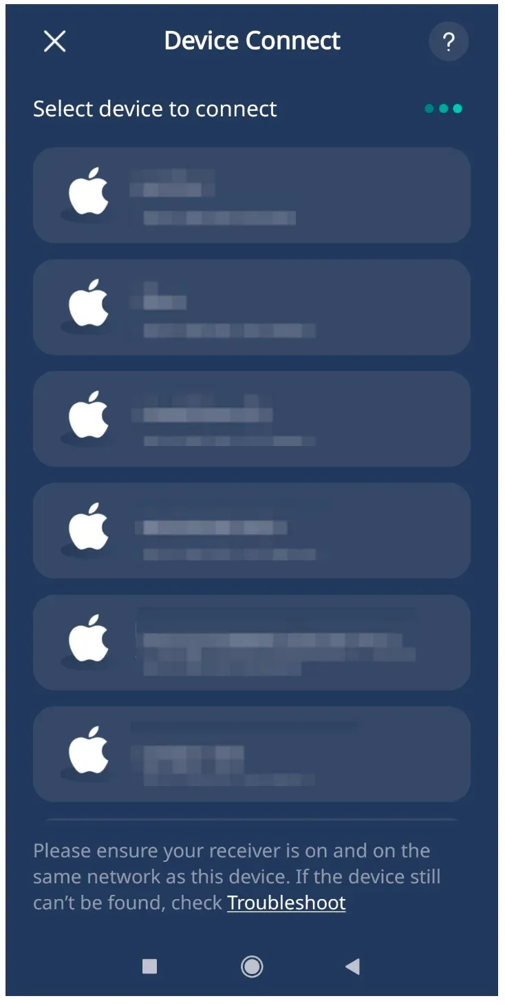 device list