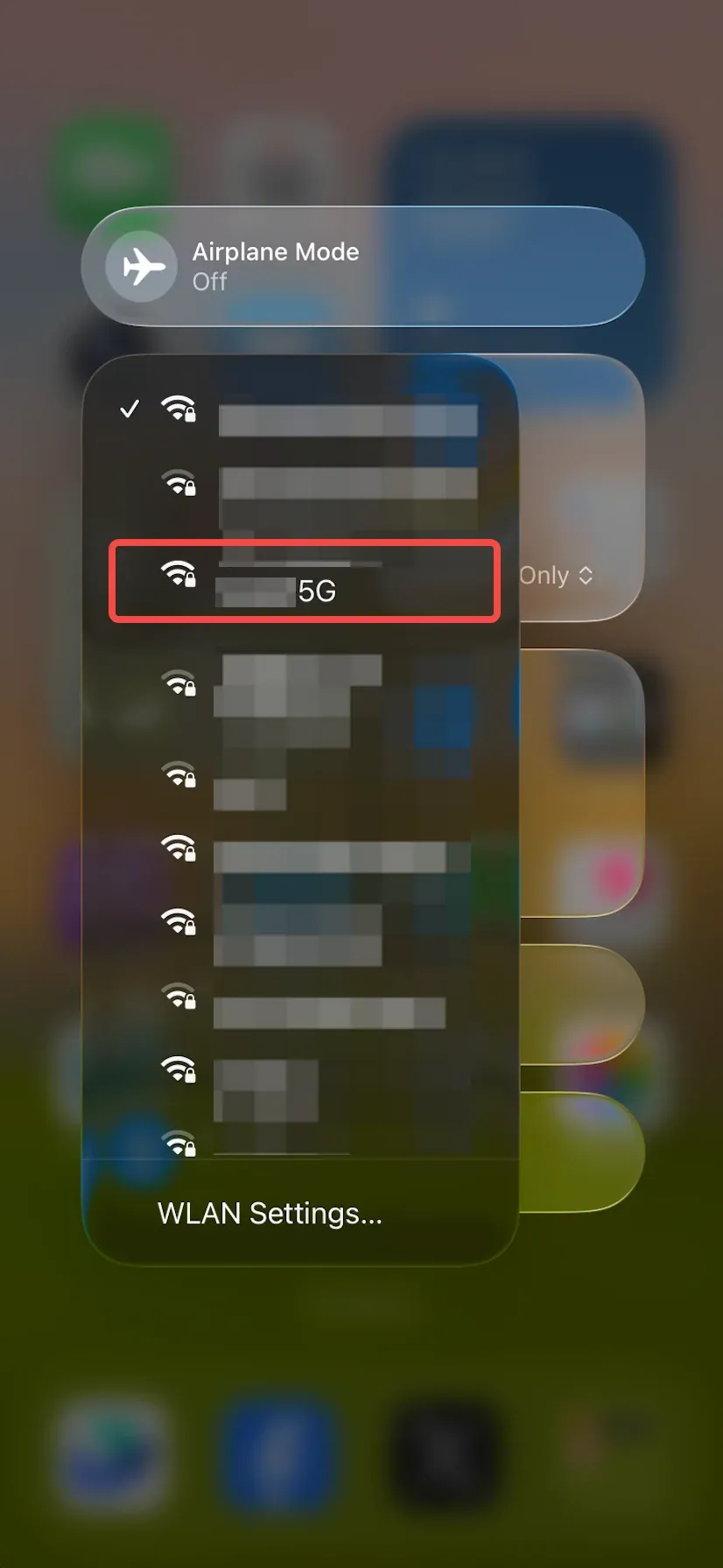 try connecting iPhone to a 5G network