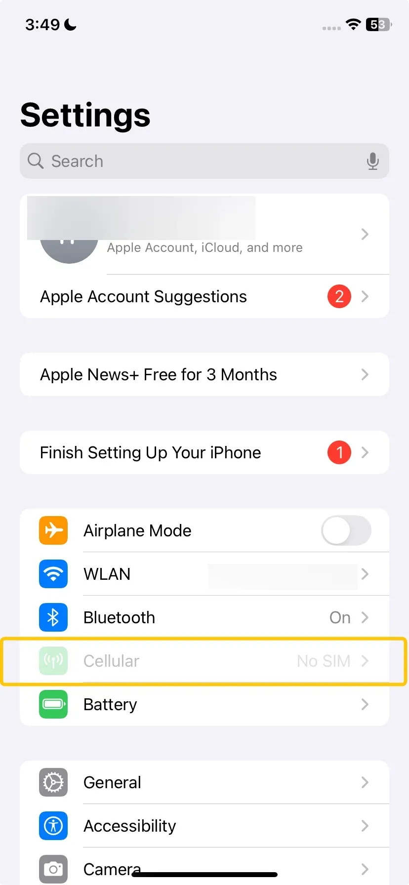 personal hotspot settings on phone